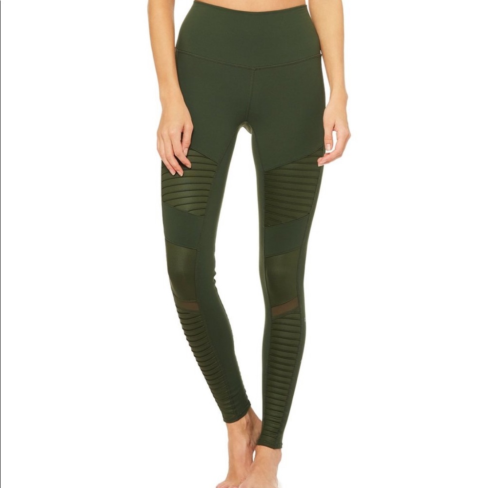 Alo High Waist Moto Leggings